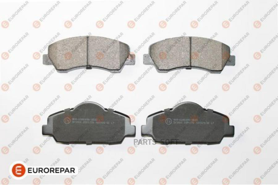 

Колодки Citroen C-Elysee 1.6Vti 116Ch (85Kw) - Ec5 2013 -> EUROREPAR 1619790580