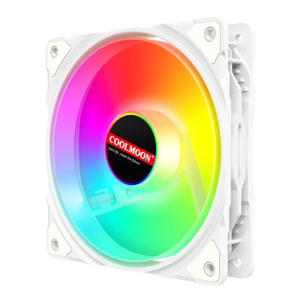 

Вентилятор Coolmoon JF1 White PWM