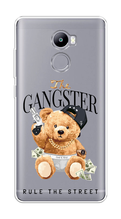 

Чехол на Xiaomi Redmi 4 "The Gangster", Бежевый;серый;черный, 31150-6