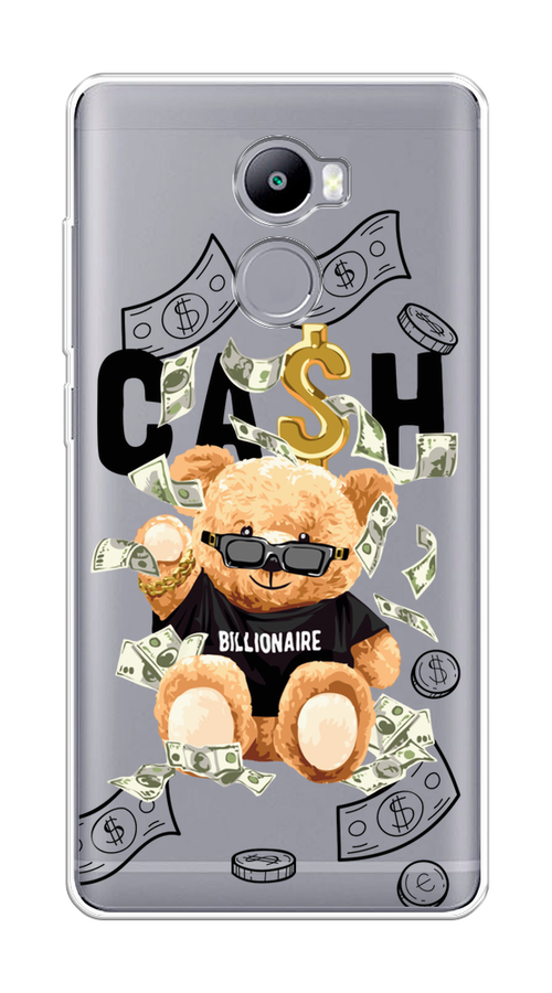 

Чехол на Xiaomi Redmi 4 "Big cash", Черный;серый;бежевый, 31150-6