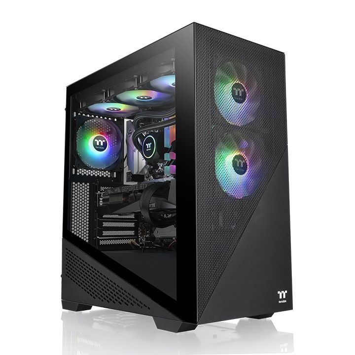 

Корпус компьютерный Thermaltake Divider 370 TG ARGB черный, Divider