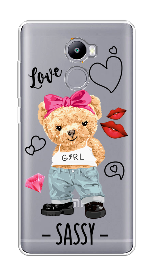 

Чехол на Xiaomi Redmi 4 "Sugar Mommy", Голубой;белый;розовый, 31150-6