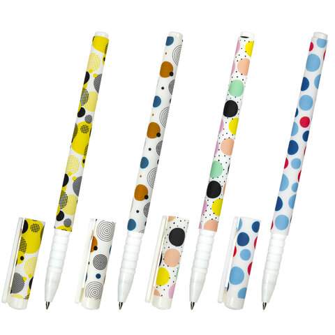 

Ручка шариковая Brauberg "DOTS" 143722, синяя, 0.7 мм, 36 штук
