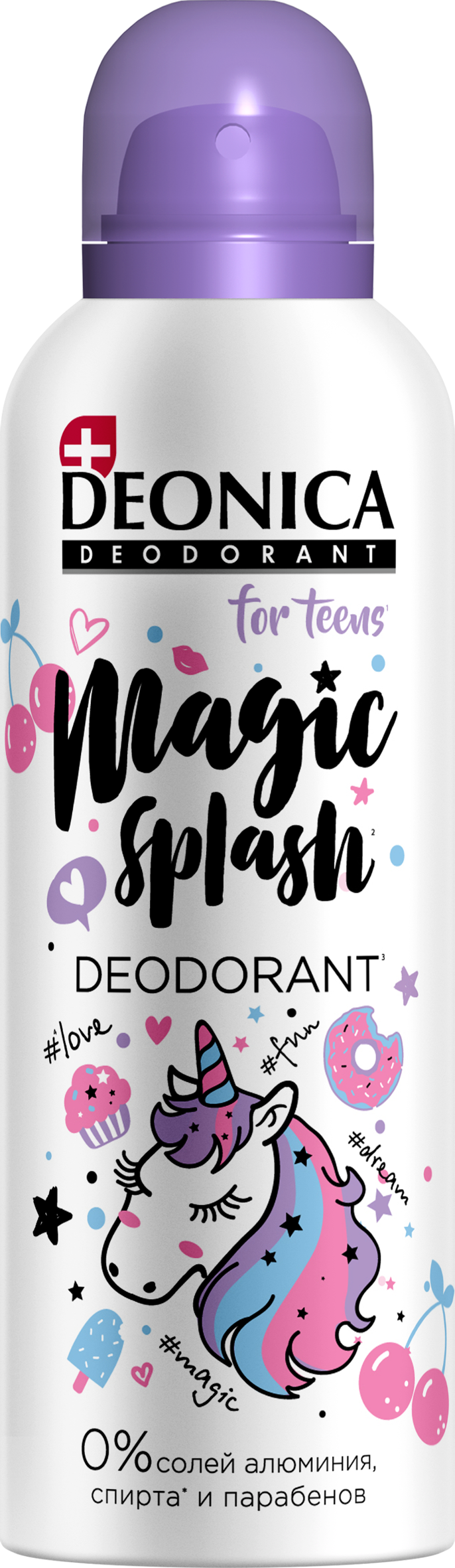 фото Дезодорант deonica for teens magic splash 125 мл