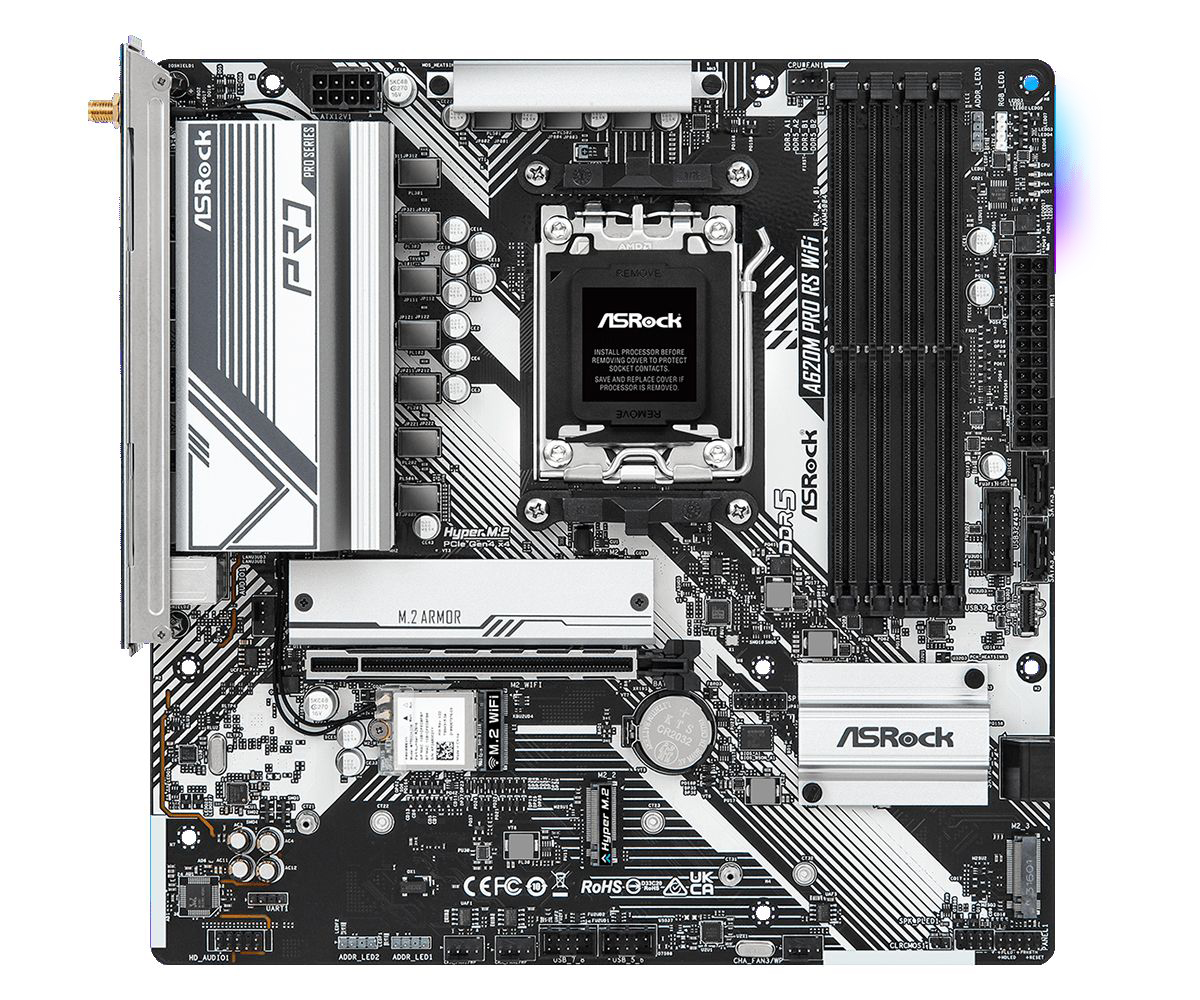 

Материнская плата ASRock A620M PRO, A620M PRO