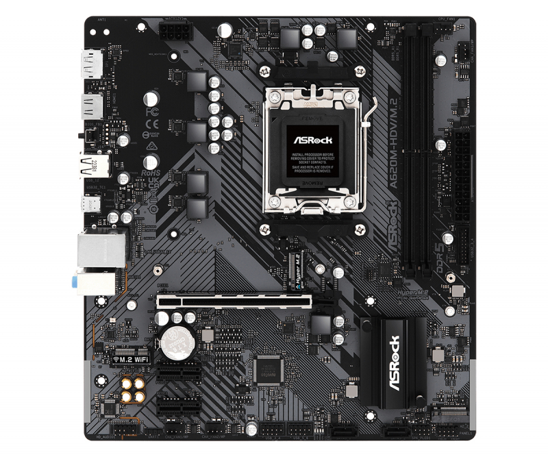 

Материнская плата ASRock A620M-HDV, A620M-HDV