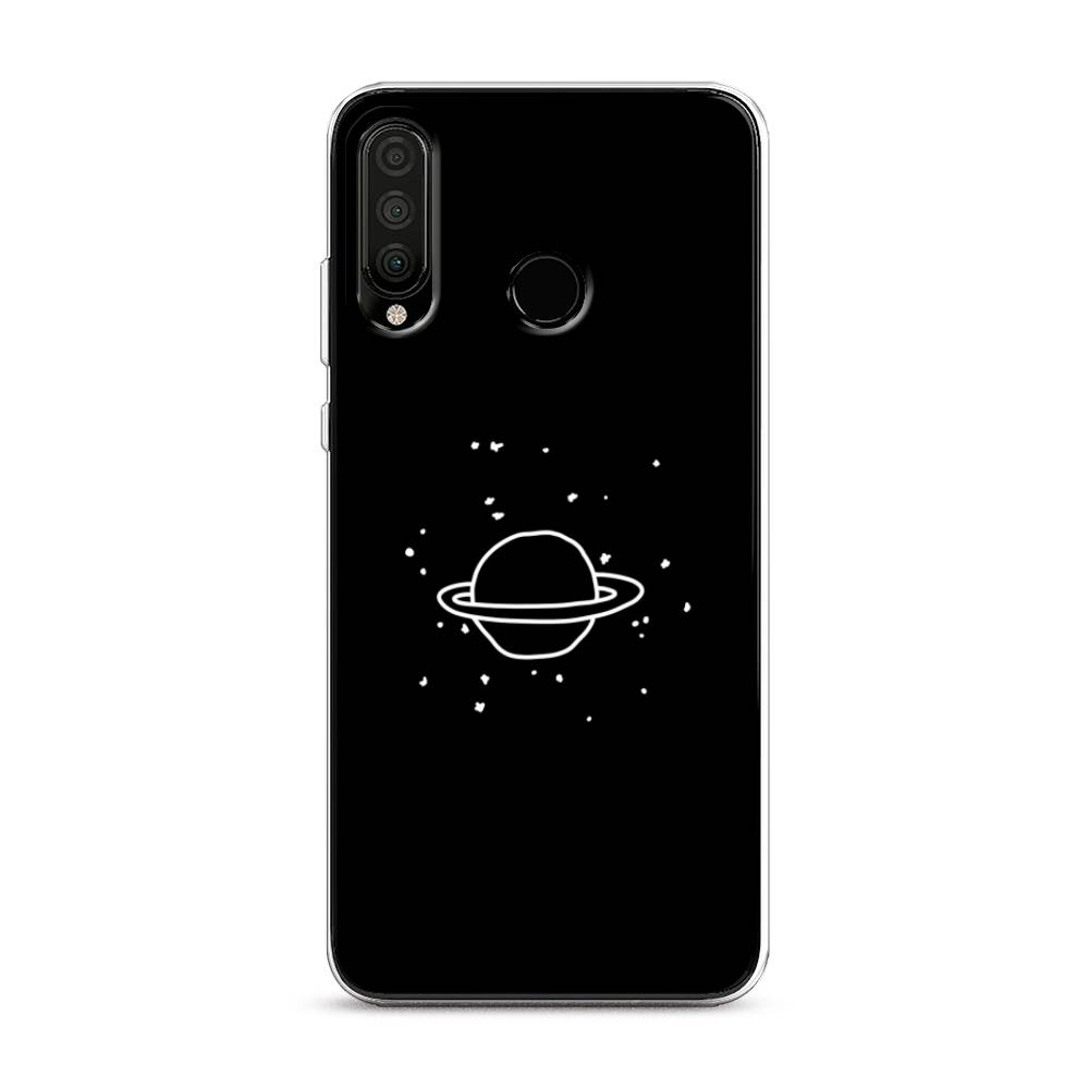 

Чехол Awog на Honor 20 Lite 2020 "Дудл Юпитера", Белый;черный, 611250-4