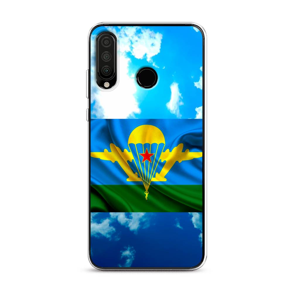 

Чехол Awog на Honor 20 Lite 2020 "ВДВ флаг в небесах", Синий;зеленый;желтый, 611250-5