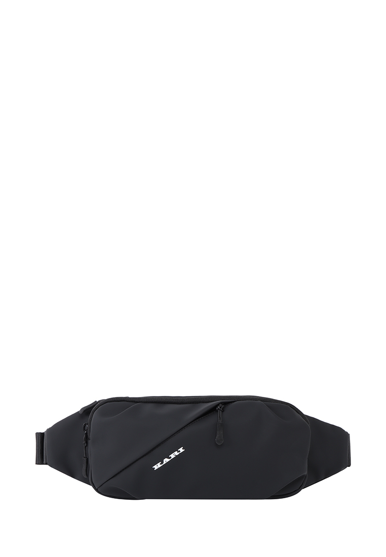 Поясная сумка мужская Kari A68437, черный
