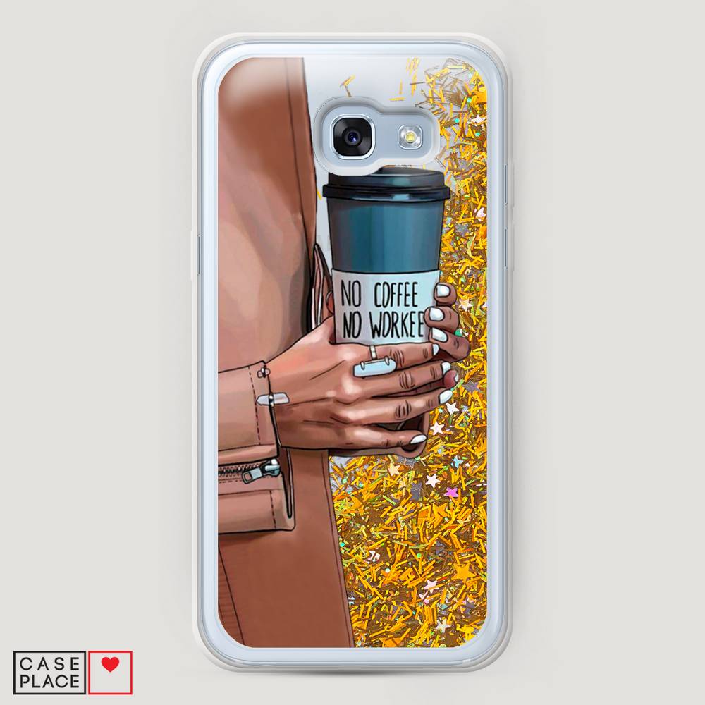 

Чехол Awog на Samsung Galaxy A5 2017 / Самсунг A5 2017 "No coffee", 20690-1
