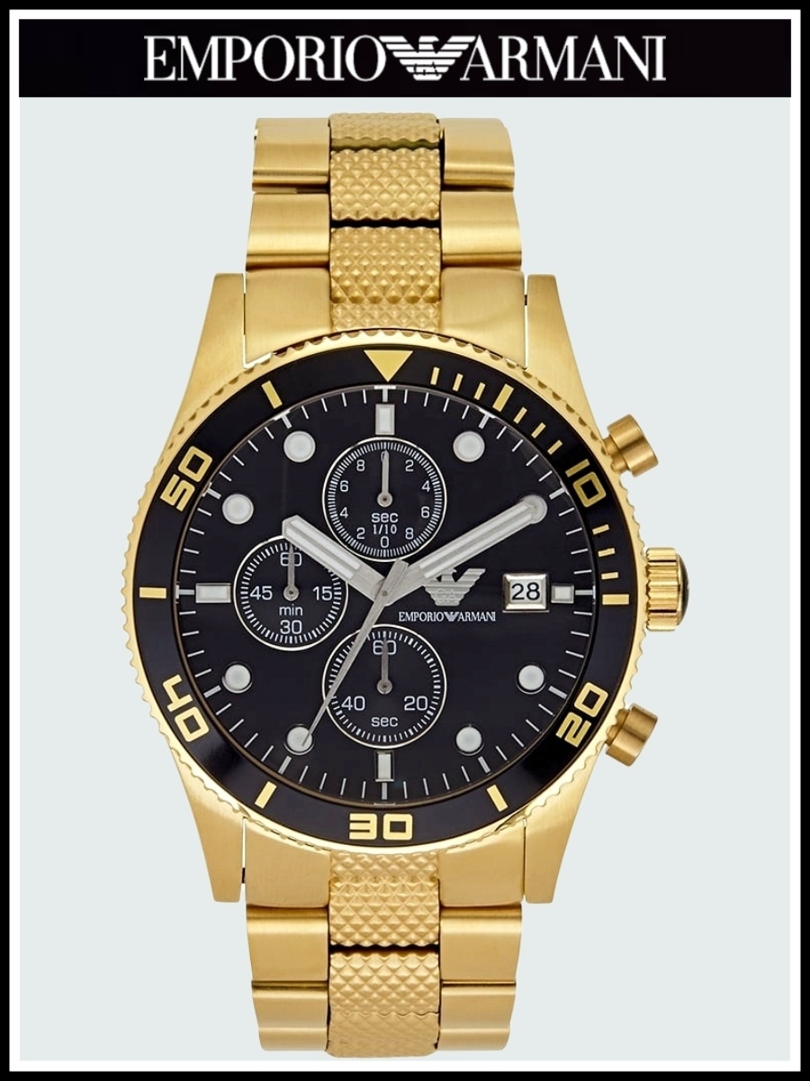 

Наручные часы мужские Emporio Armani A5857R золотистые, A5857R