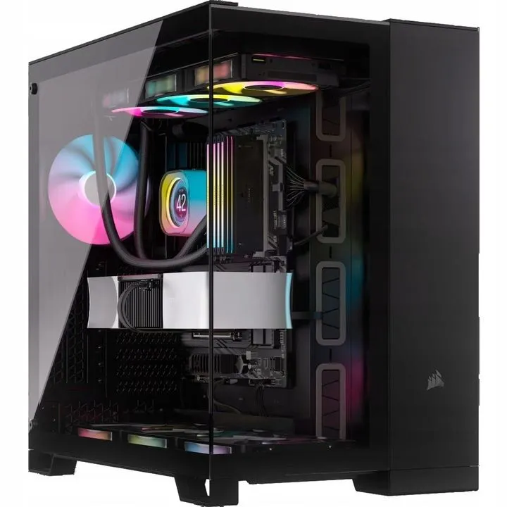 

Корпус компьютерный Corsair 6500X Miditower Black (CC9011257WW) черный, 6500X Miditower Black (CC9011257WW)