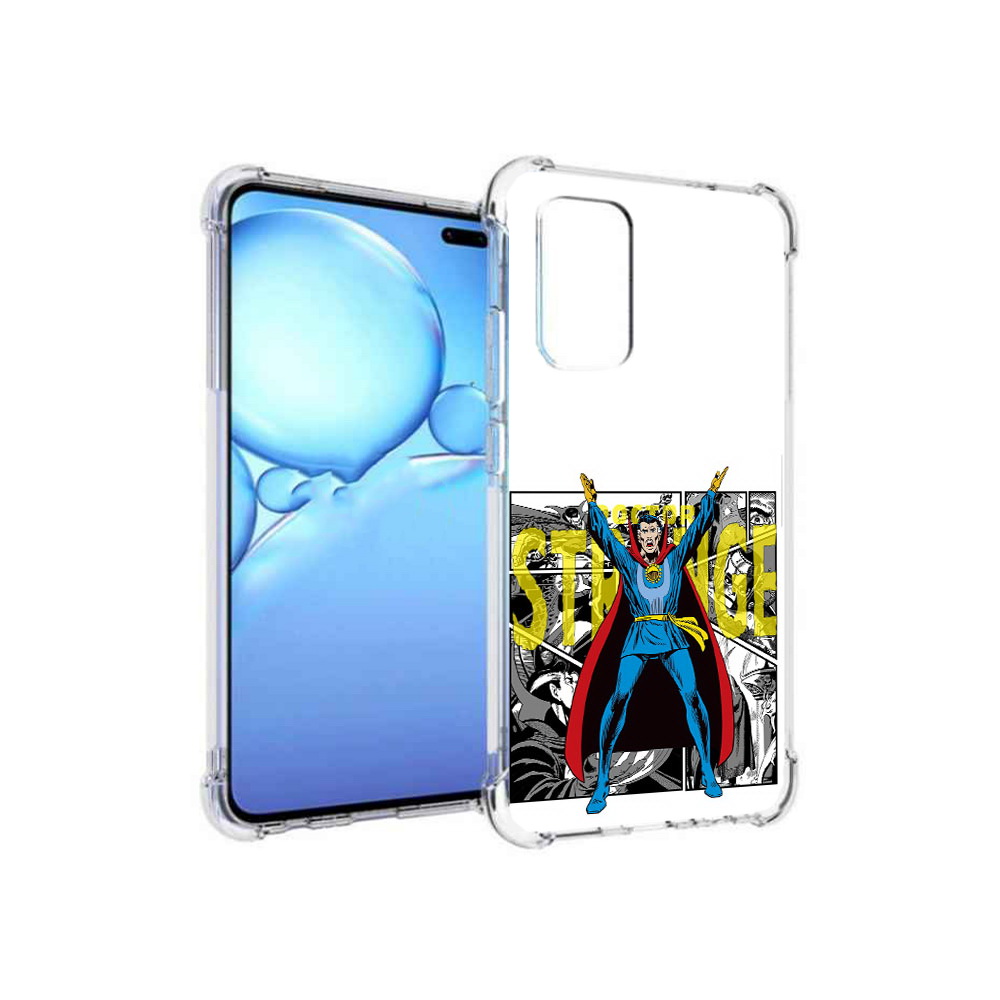

Чехол MyPads Tocco для Vivo V19 доктор стренж комикс (PT147328.392.334), Прозрачный, Tocco