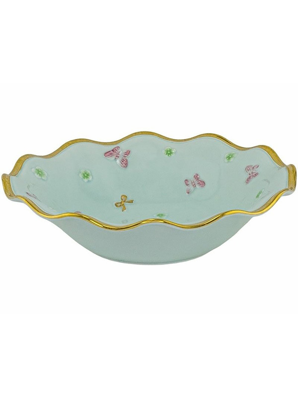 

Салатник Lenardi Бабочки фарфор 30,5см 144-427, Голубой