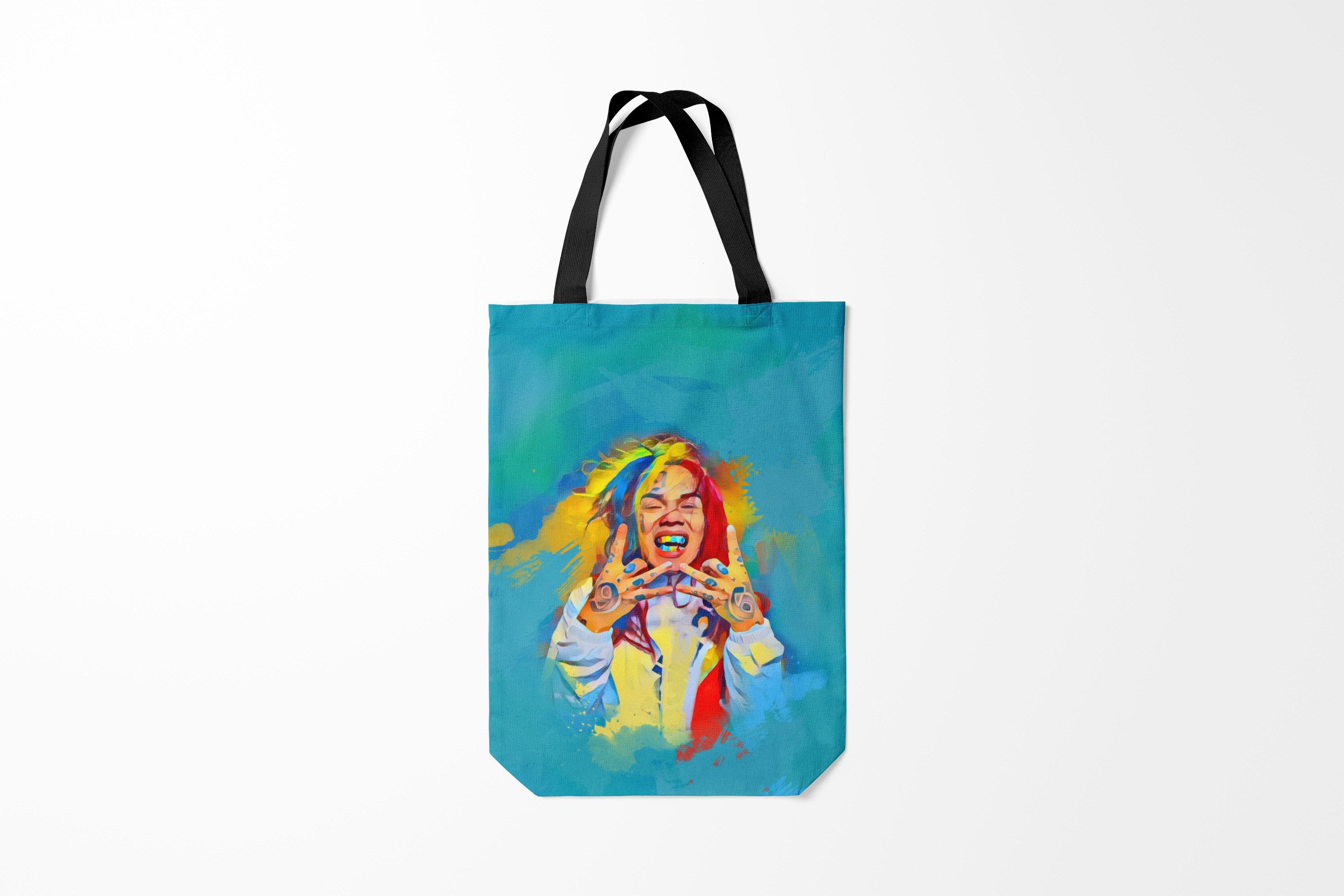 

Сумка шoппер унисекс Burnettie 6IX9INE PAINTS,, 6IX9INE PAINTS