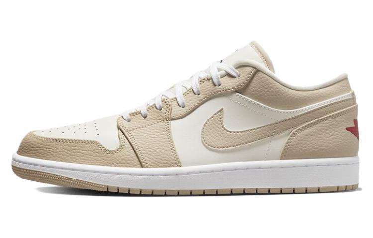 

Кеды унисекс Jordan Air Jordan 1 Low SE бежевые 40 EU, Бежевый, Air Jordan 1 Low SE