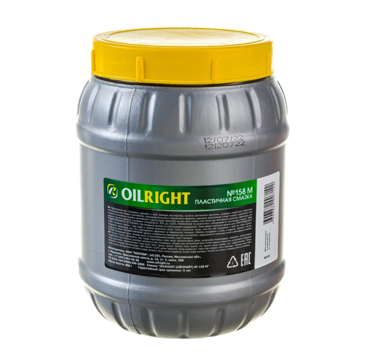 

СМАЗКА 158М 800 Г OILRIGHT 6081 1шт