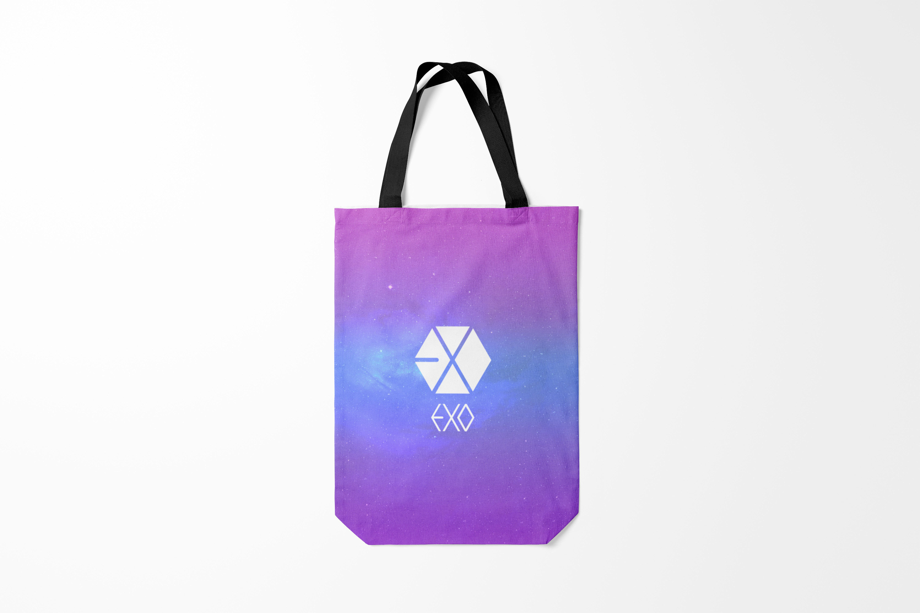 

Сумка шoппер унисекс Burnettie Exo Galaxy, разноцветный, Exo Galaxy