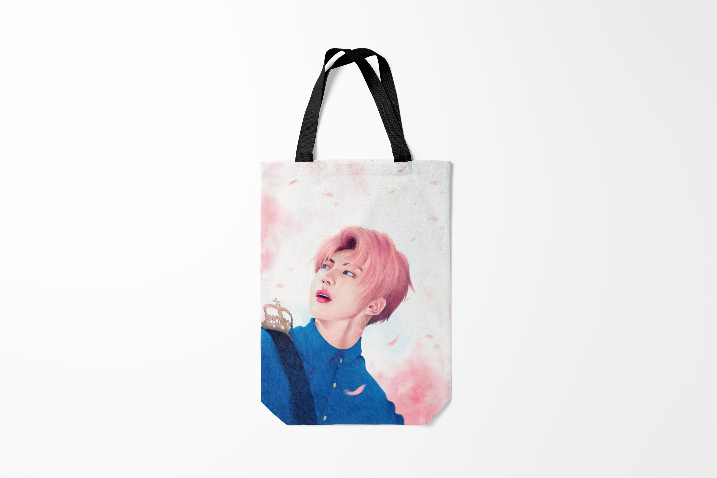 

Сумка шoппер унисекс Burnettie BTS Сакура, разноцветный, BTS Сакура