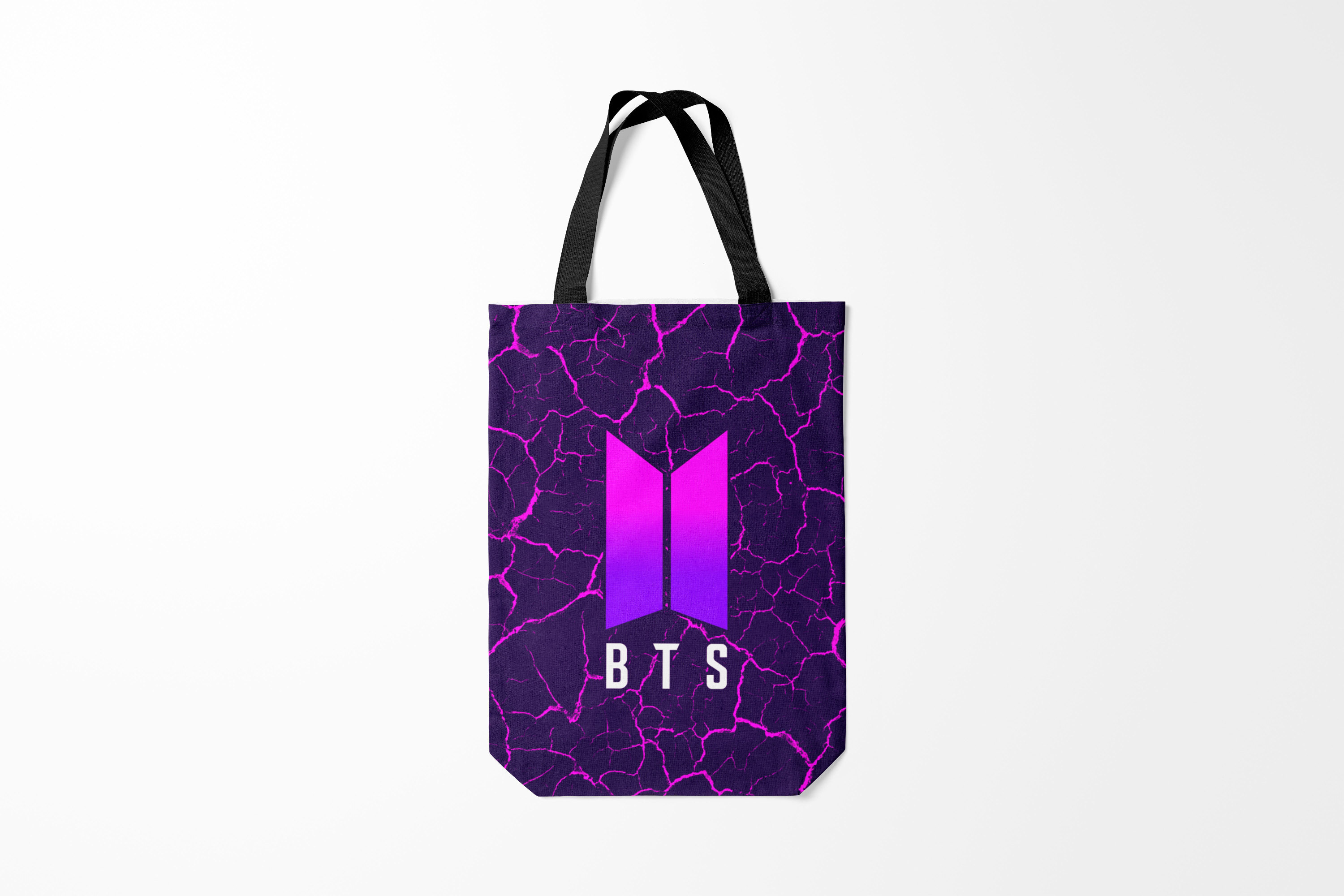

Сумка шoппер унисекс Burnettie BTS БТС,, BTS БТС