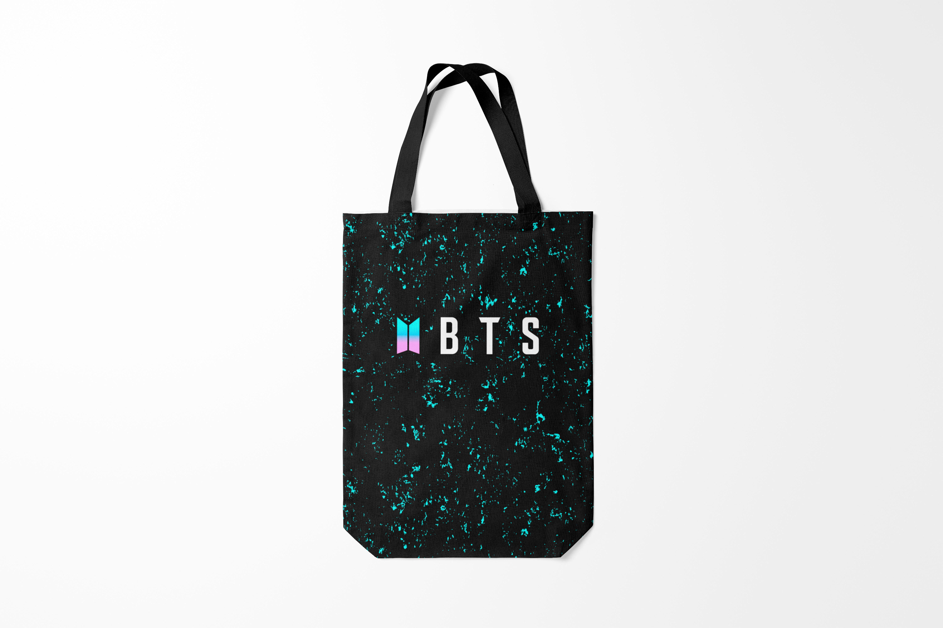 

Сумка шoппер унисекс Burnettie BTS БТС, разноцветный, BTS БТС