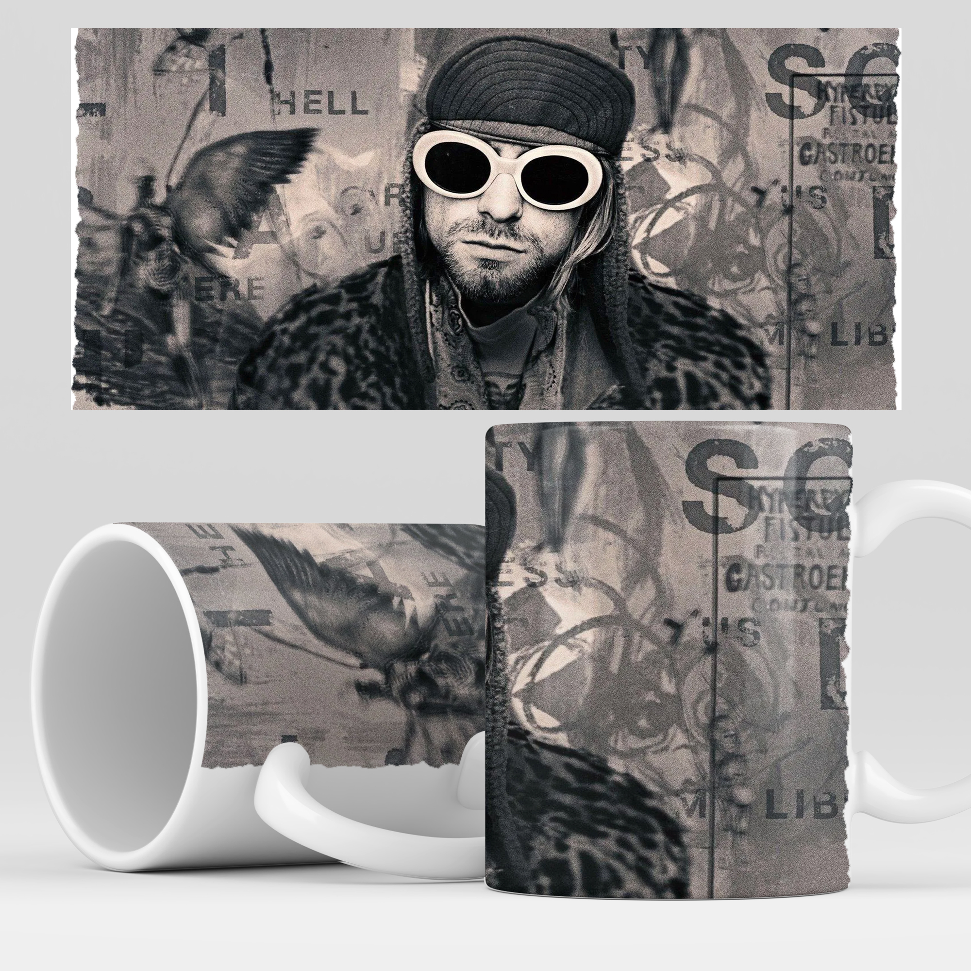 

Кружка RocketCup с принтом "Нирвана" Nirvana, Nirvana05