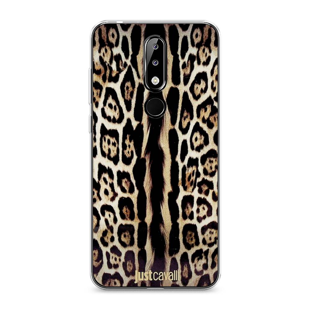 

Чехол на Nokia 5.1 Plus (X5) "Леопард кавалли", Черный;коричневый, 121950-1