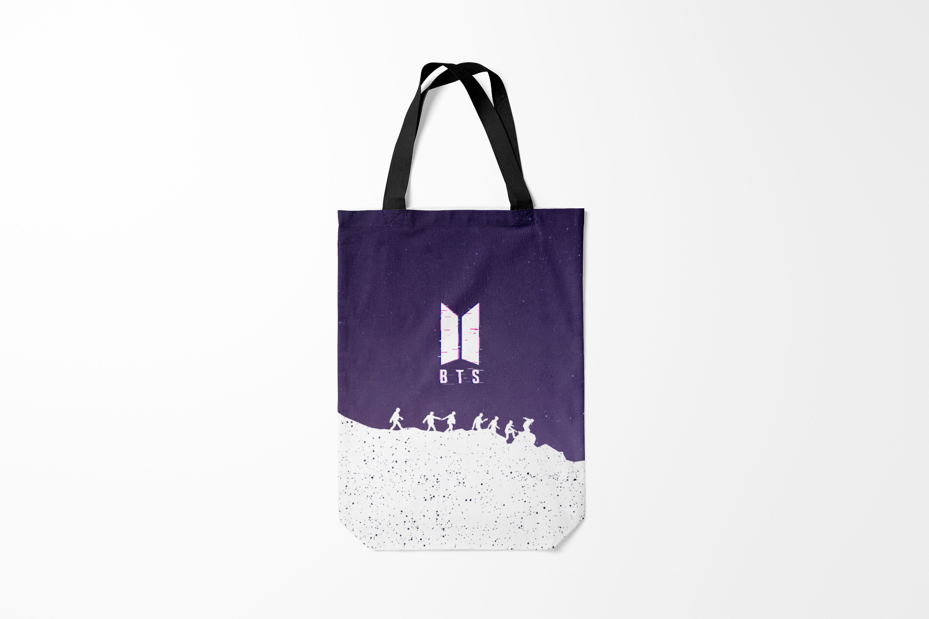 

Сумка шoппер унисекс Burnettie BTS STARS,, BTS STARS