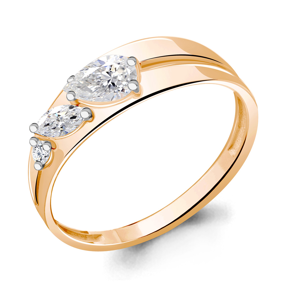 

Кольцо из серебра р. 21 AQUAMARINE 67216А_925_з, 67216А_925_з