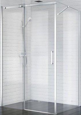 фото Belbagno душевой уголок belbagno acqua 100x80 ah-1-100/80-c-cr