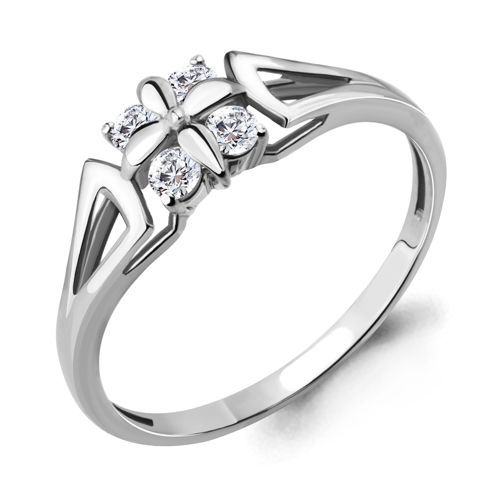 

Кольцо из серебра р. 16 AQUAMARINE 68316А_925_р, 68316А_925_р