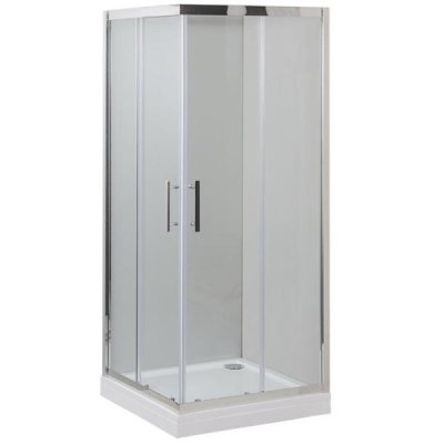

AquaNet Душевой уголок Aquanet Delta Cube NPE1142 90x90 профиль Хром, стекло прозрачное