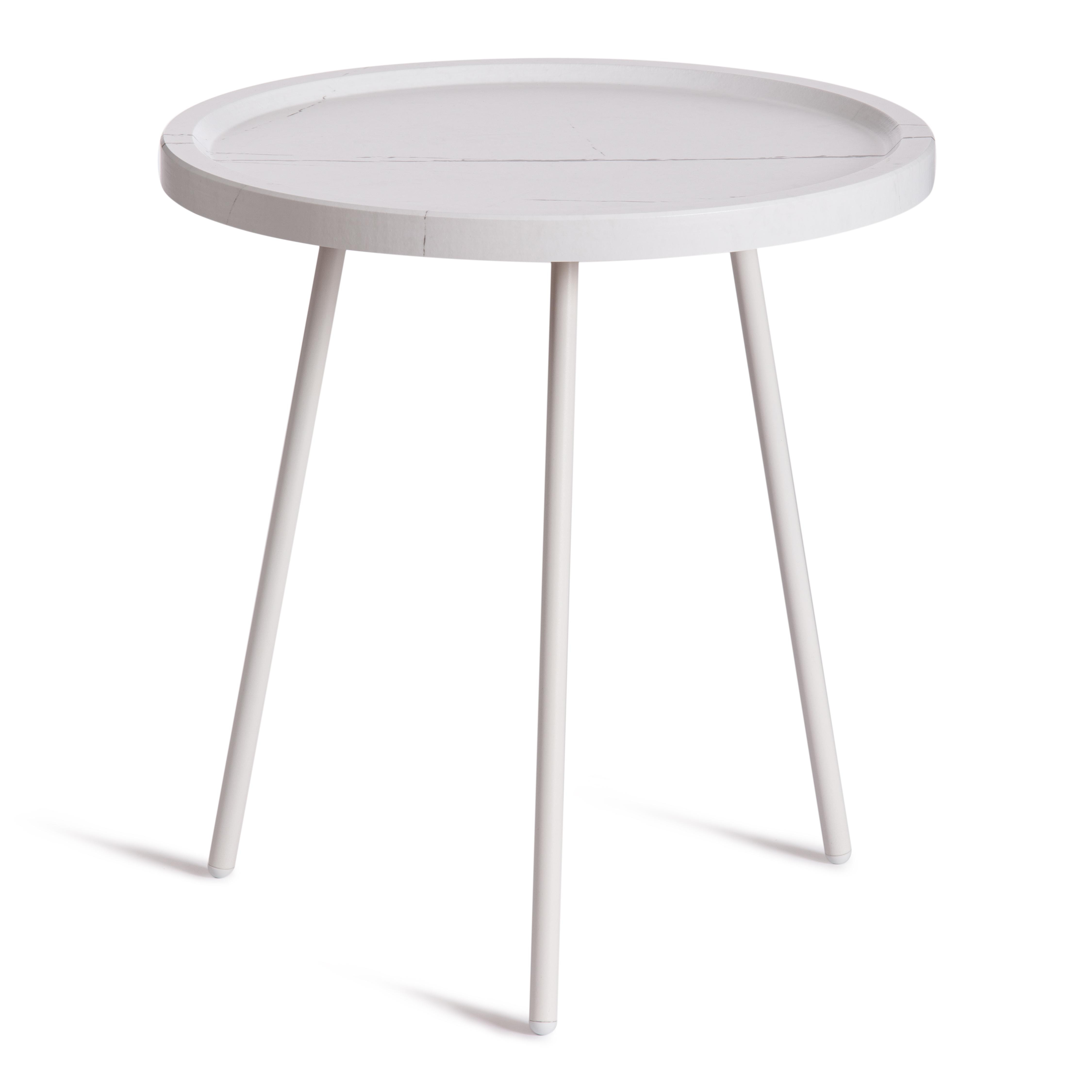 Сервировочный стол, приставной столик TetChair LANCOME, белый