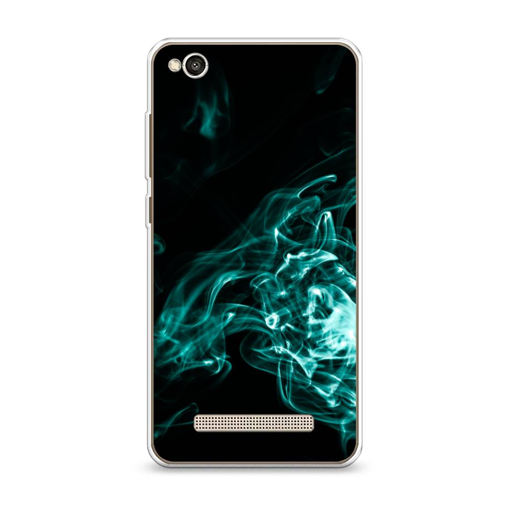 

Чехол на Xiaomi Redmi 4A"Дым", Голубой;черный, 31350-3