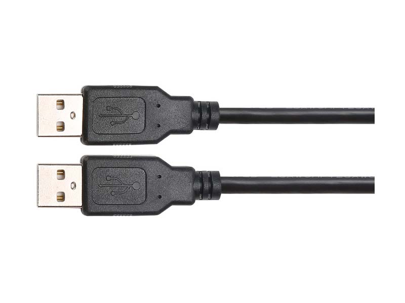 

Кабель UNI-T USB-USB вилка-вилка м UT-D15, Черный, UT-D15