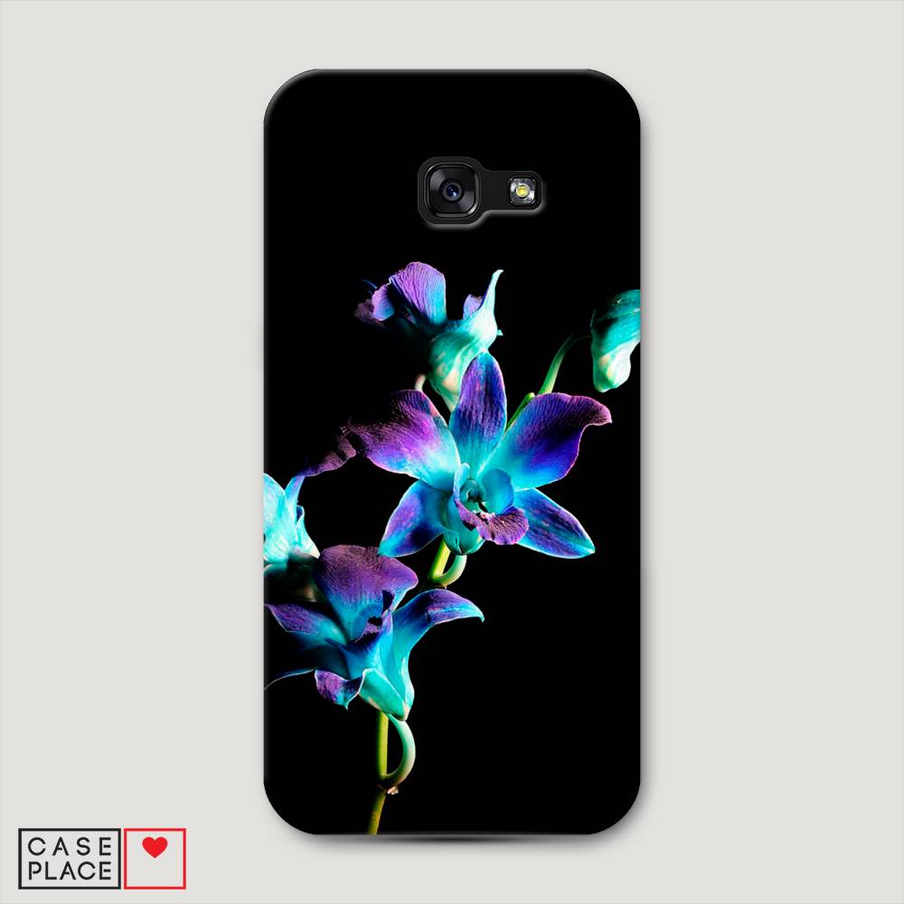 

Чехол Awog "Синий цветок на черном" для Samsung Galaxy A5 2017, 20620-6