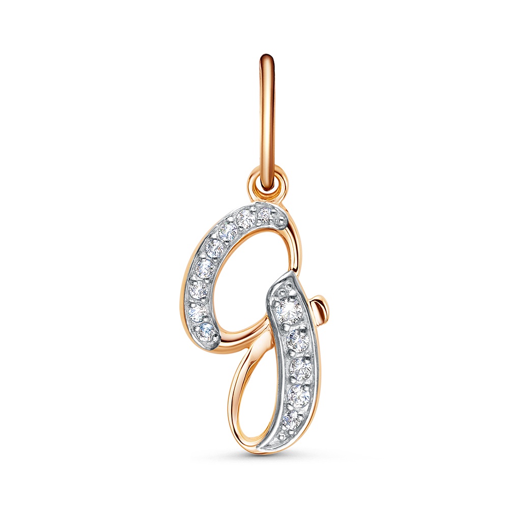 

Подвеска из золота 585Gold 603006376, фианит, 603006376