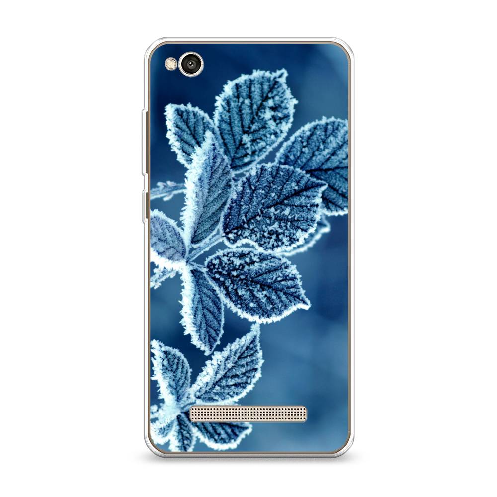 

Чехол на Xiaomi Redmi 4A"Зима 6", Голубой;белый, 31350-2