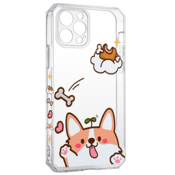 

Чехол IPhone 12 Pro MAX TPU прозрачный с картинкой "Dog"