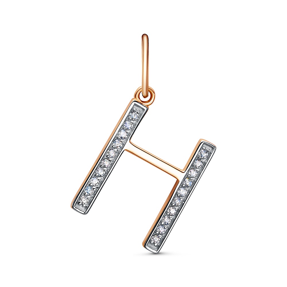 

Подвеска из золота 585Gold 603006358, фианит, 603006358