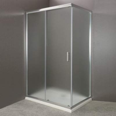 

BelBagno Душевой уголок BelBagno Uno AH-1 100x80 профиль Хром стекло прозрачное