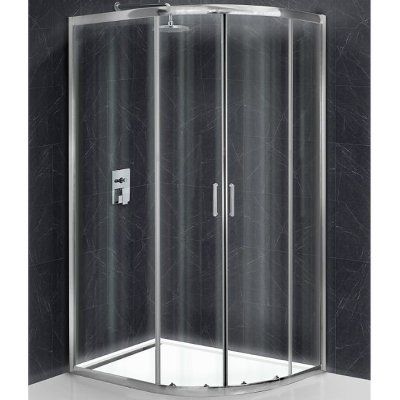 

BelBagno Душевой уголок BelBagno Uno 100х80 UNO-195-RH-2-100/80-C-Cr профиль Хром стекло п