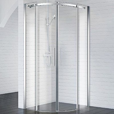 фото Belbagno душевой уголок belbagno acqua 90x90 acqua-r-2-90-c-cr профиль хром стекло прозрач