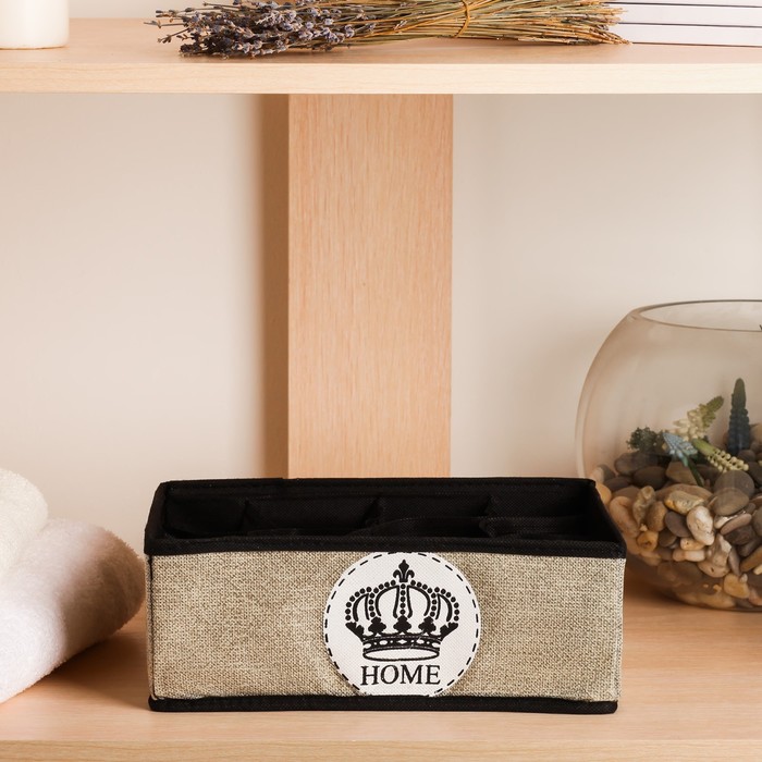 

Кофр для белья HOME,12 ячеек, Уютная атмосфера