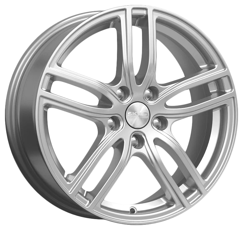 

Диск колесный Скад Брайтон Селена 7x17/5x114.3 D67.1 ET48.5, Серебристый