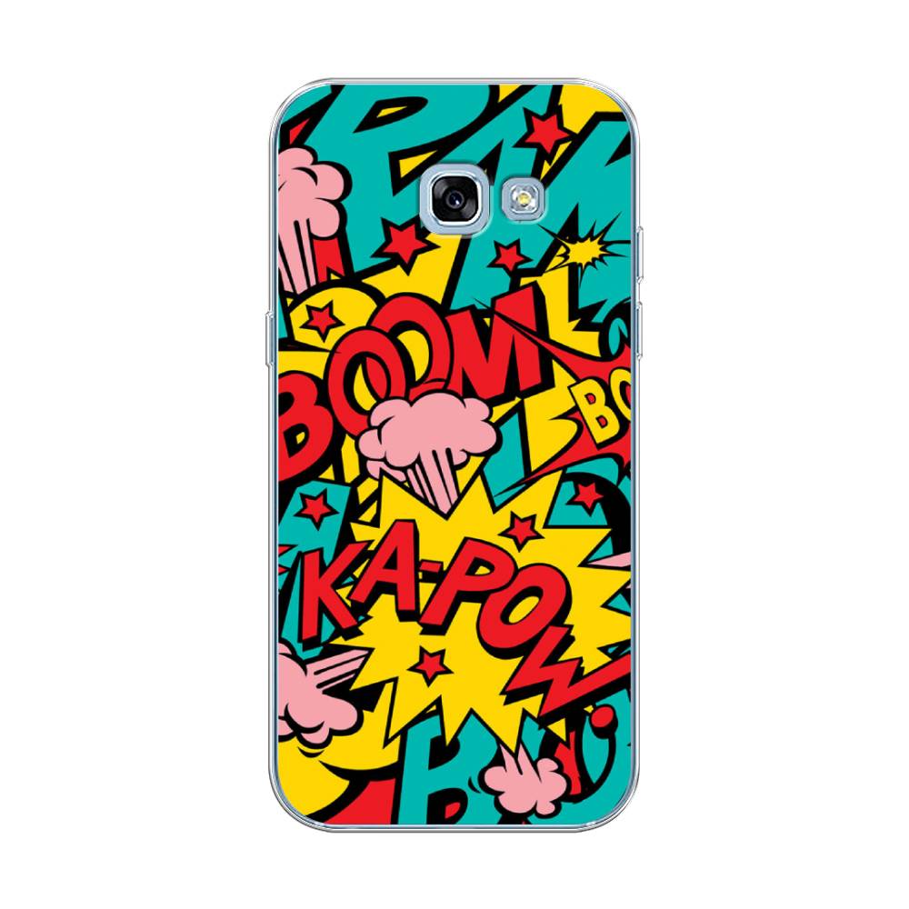 

Чехол Awog на Samsung Galaxy A5 2017 / Самсунг A5 2017 "Постер pop art", Голубой;желтый;красный, 20650-9