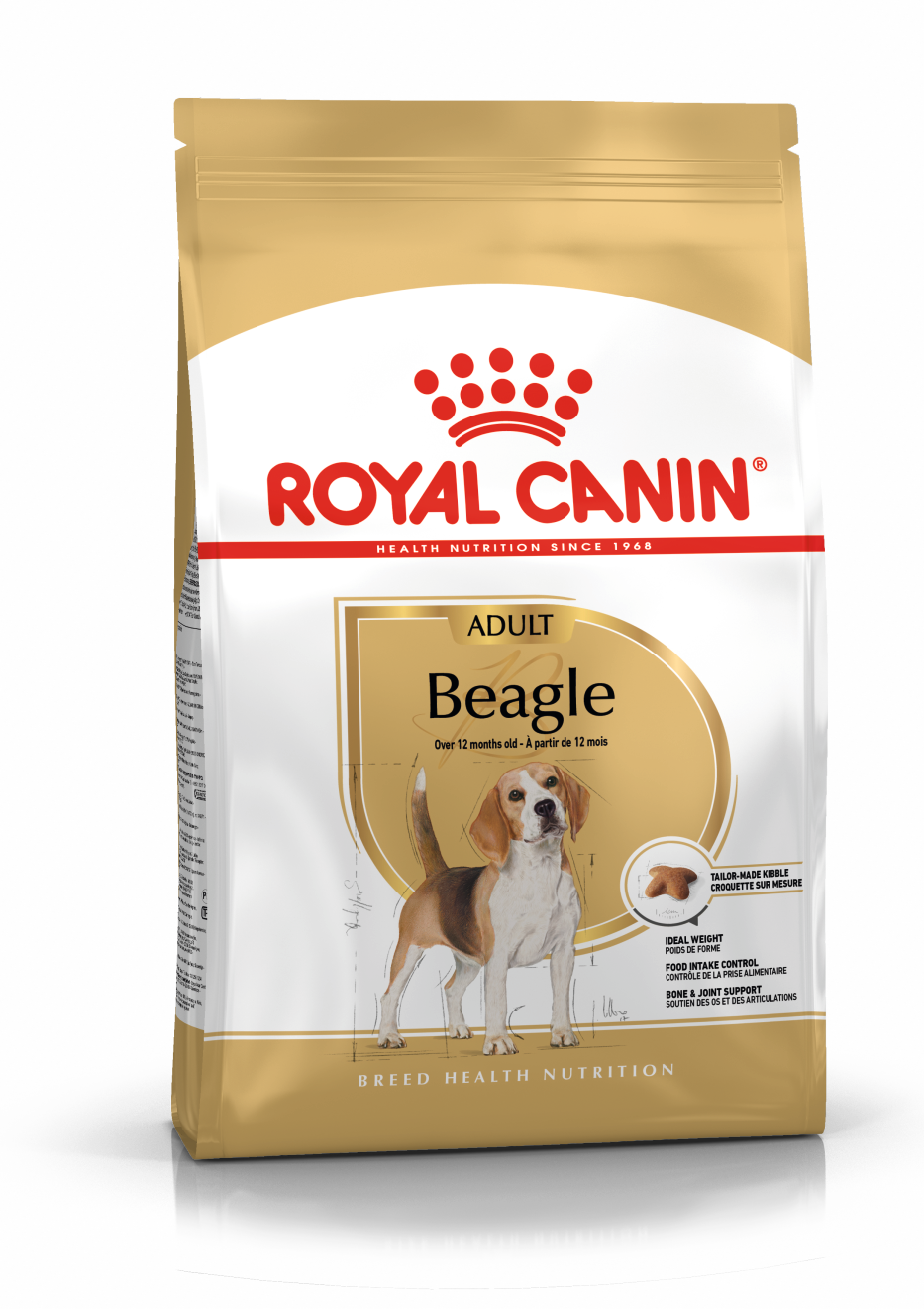 фото Сухой корм для собак royal canin beagle adult, рис, птица, 3кг