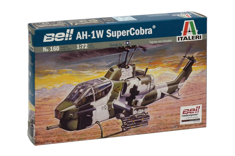 

Сборная модель Italeri 1/72 Вертолет AH-1W "Super Cobra" 0160
