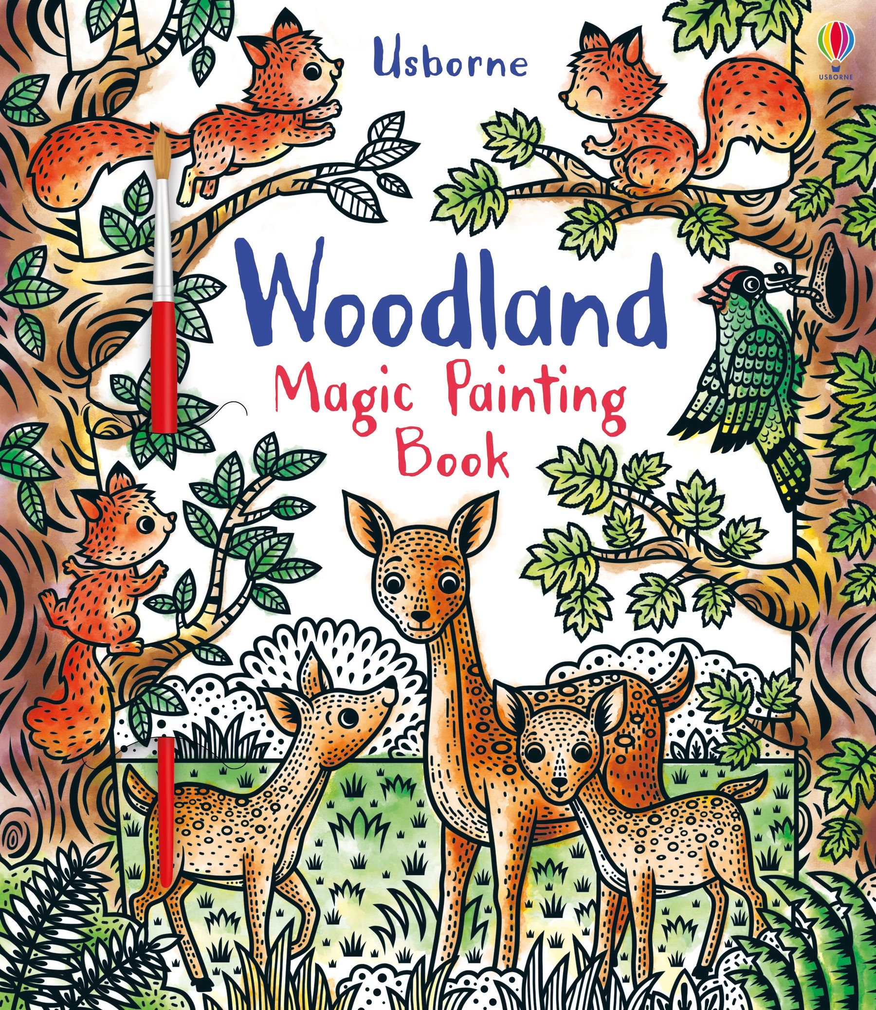 

Woodland Magic Painting Book