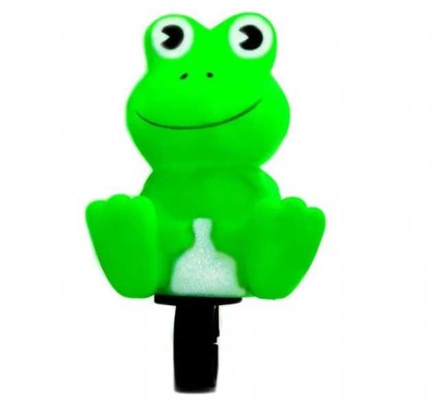 фото Велосипедный звонок vincasport лягушка зеленый vinca sport